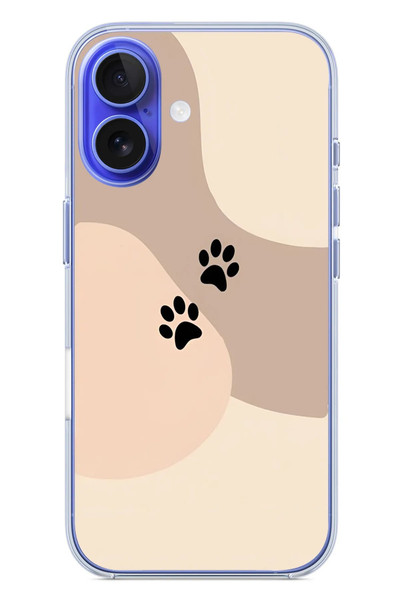 Le Balvo iPhone 16 Uyumlu İki Pati Baskılı Silikon Kılıf