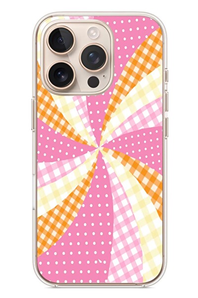 Le Balvo iPhone 16 Pro Uyumlu İz Düşümleri Baskılı Silikon Kılıf