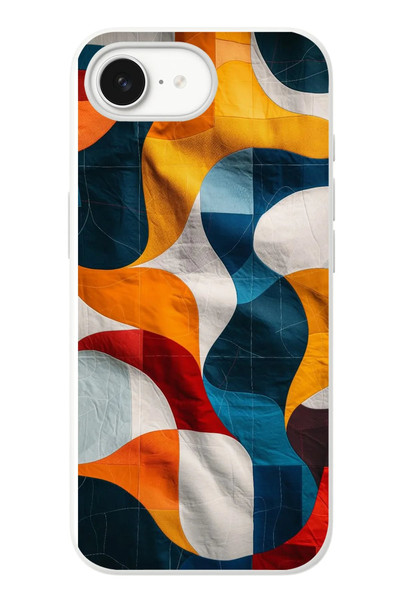 Le Balvo iPhone 16e Uyumlu Modern Desenler Baskılı Silikon Kılıf