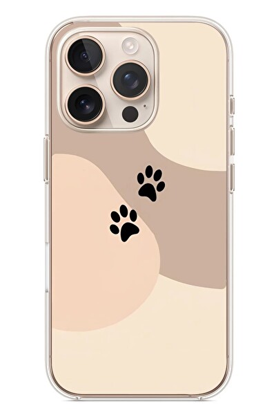 Le Balvo iPhone 16 Pro Uyumlu İki Pati Baskılı Silikon Kılıf