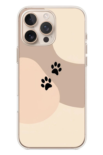 Le Balvo iPhone 16 Pro Max Uyumlu İki Pati Baskılı Silikon Kılıf