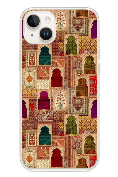Le Balvo iPhone 14 Plus Uyumlu Seccadeler Baskılı Silikon Kılıf