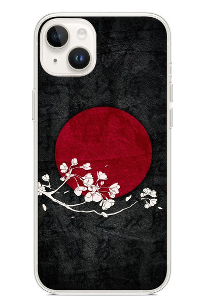 Le Balvo iPhone 14 Plus Uyumlu Ay Tutulması Baskılı Silikon Kılıf