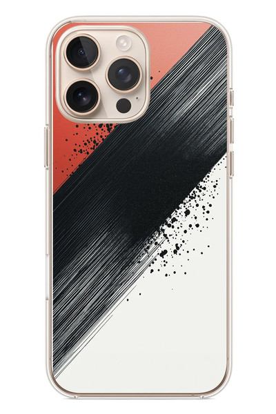 Le Balvo iPhone 16 Pro Max Uyumlu Renk Paleti Baskılı Silikon Kılıf