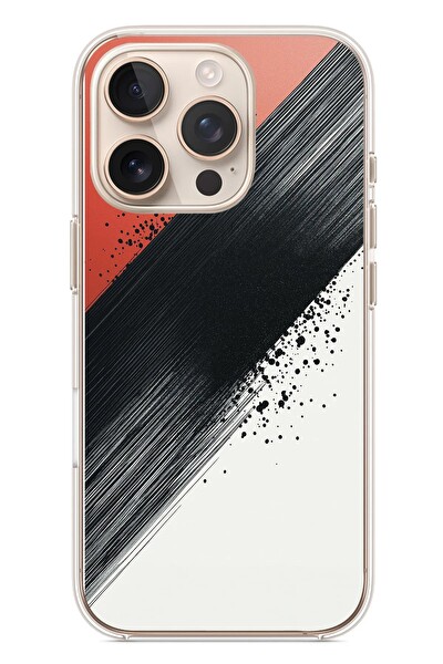 Le Balvo iPhone 16 Pro Uyumlu Renk Paleti Baskılı Silikon Kılıf