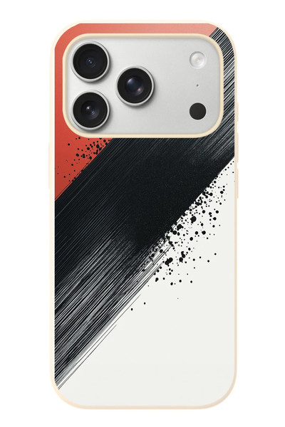 Le Balvo iPhone 17 Pro Uyumlu Renk Paleti Baskılı Silikon Kılıf
