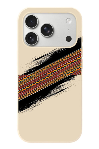 Le Balvo iPhone 17 Pro Uyumlu Yan Motif Baskılı Silikon Kılıf