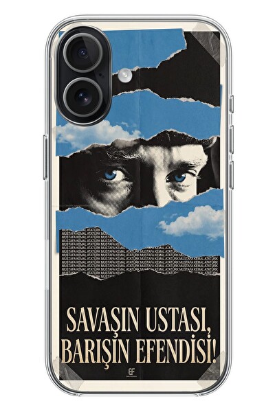 Le Balvo iPhone 17 Uyumlu Savaşın Ustası Atatürk Baskılı Silikon Kılıf