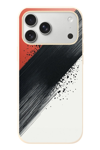 Le Balvo iPhone 17 Pro Max Uyumlu Renk Paleti Baskılı Silikon Kılıf