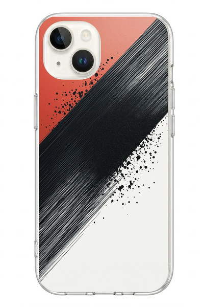 Le Balvo iPhone 13 - 14 Uyumlu Renk Paleti Baskılı Silikon Kılıf