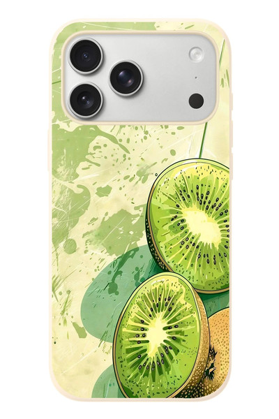 Le Balvo iPhone 17 Pro Max Uyumlu Kiviler Baskılı Silikon Kılıf