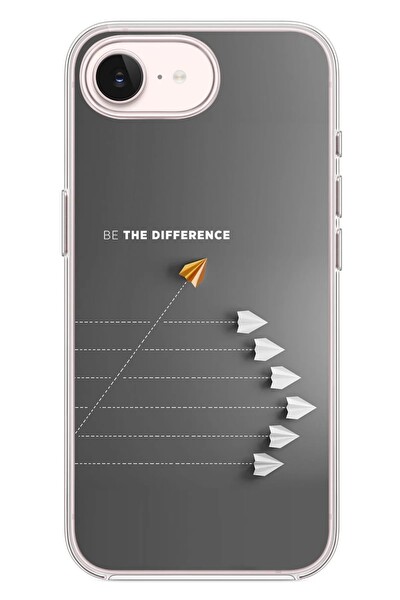 Le Balvo iPhone 17e Uyumlu Be The Difference Baskılı Silikon Kılıf