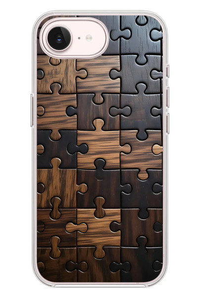 Le Balvo iPhone 17e Uyumlu Puzzle Baskılı Silikon Kılıf