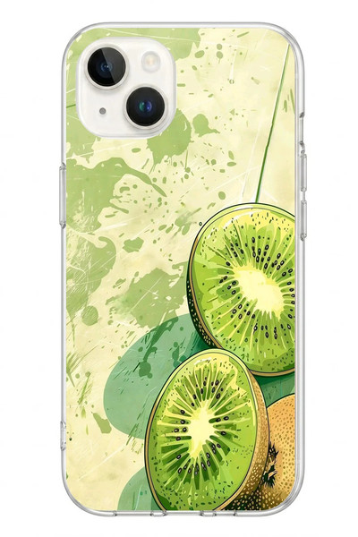 Le Balvo iPhone 13 - 14 Uyumlu Kiviler Baskılı Silikon Kılıf