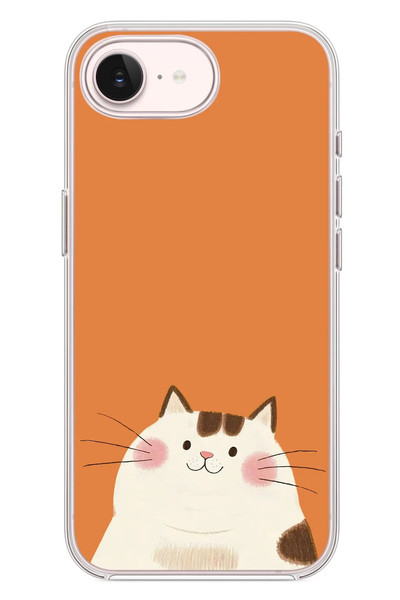 Le Balvo iPhone 17e Uyumlu Kedi Baskılı Silikon Kılıf