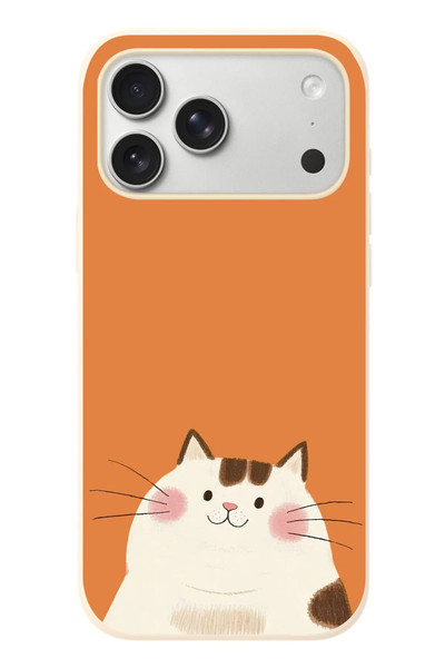 Le Balvo iPhone 17 Pro Max Uyumlu Kedi Baskılı Silikon Kılıf