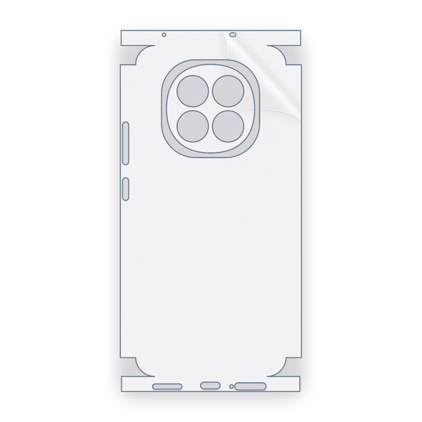 ScHitec Oppo A6 Plus 5G Uyumlu Fullbody Arka Kaplama Hidrojel Koruyucu Film