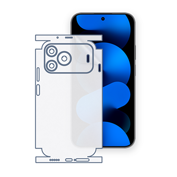 ScHitec Huawei Nova 16 Se Uyumlu Fullbody Arka Kaplama Hidrojel Koruyucu Film