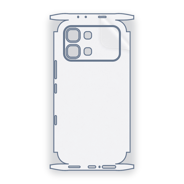 ScHitec Infinix Note Edge Uyumlu Fullbody Arka Kaplama Hidrojel Koruyucu Film