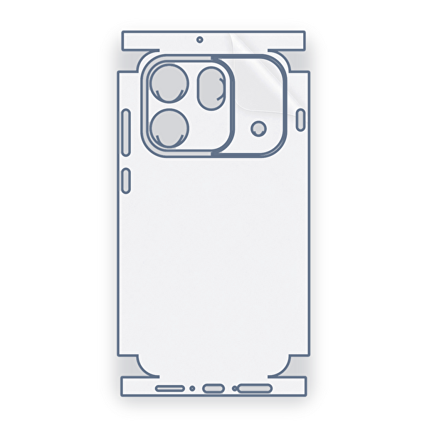 ScHitec Oppo Find X9S Pro Uyumlu Fullbody Arka Kaplama Hidrojel Koruyucu Film
