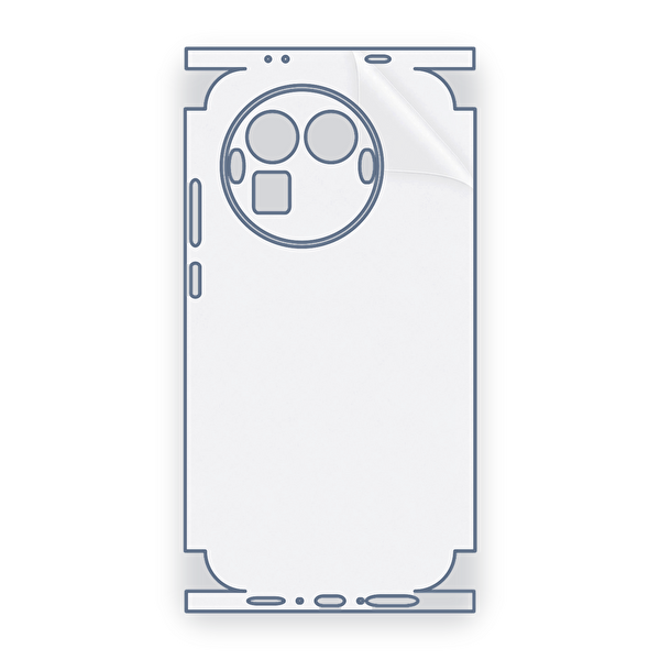 ScHitec Realme GT8 Pro (China) Uyumlu Fullbody Arka Kaplama Hidrojel Koruyucu Film