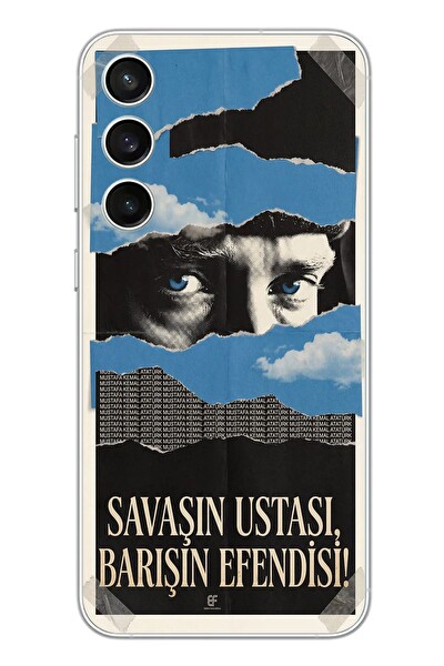 Le Balvo Samsung Galaxy S23 FE Uyumlu Savaşın Ustası Atatürk Baskılı Silikon Kılıf