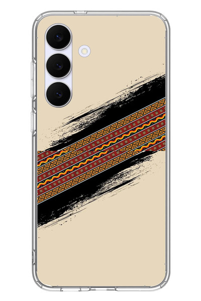 Le Balvo Samsung Galaxy S25 FE Uyumlu Yan Motif Baskılı Silikon Kılıf