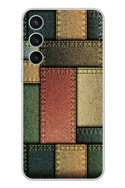 Le Balvo Samsung Galaxy S23 FE Uyumlu Kot Cepleri Baskılı Silikon Kılıf
