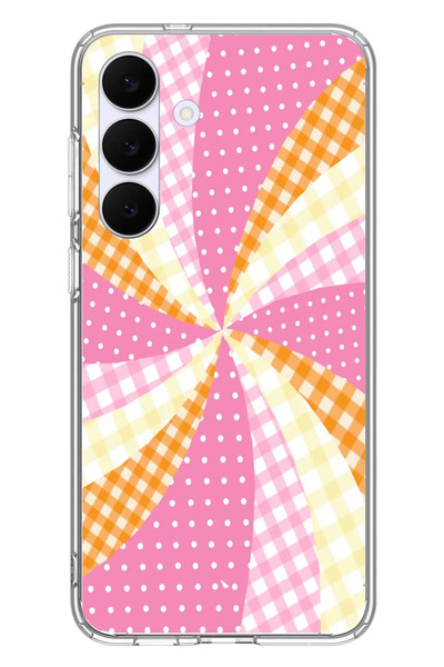 Le Balvo Samsung Galaxy S25 FE Uyumlu İz Düşümleri Baskılı Silikon Kılıf