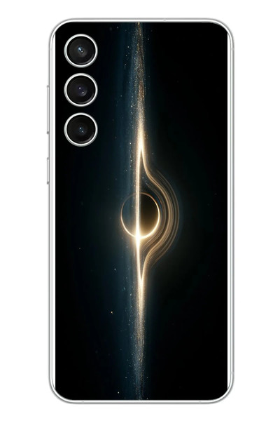 Le Balvo Samsung Galaxy S23 FE Uyumlu Galaksi Uzay Baskılı Silikon Kılıf