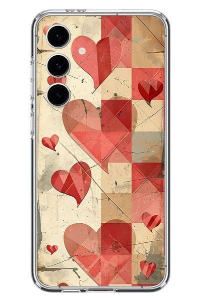 Le Balvo Samsung Galaxy S24 FE Uyumlu Kalpler Retro Baskılı Silikon Kılıf