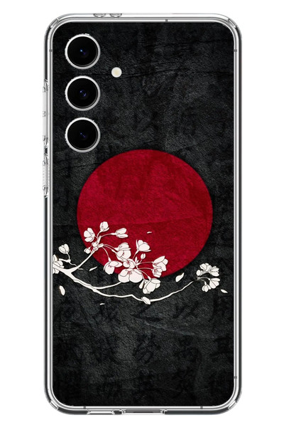 Le Balvo Samsung Galaxy S24 FE Uyumlu Ay Tutulması Baskılı Silikon Kılıf