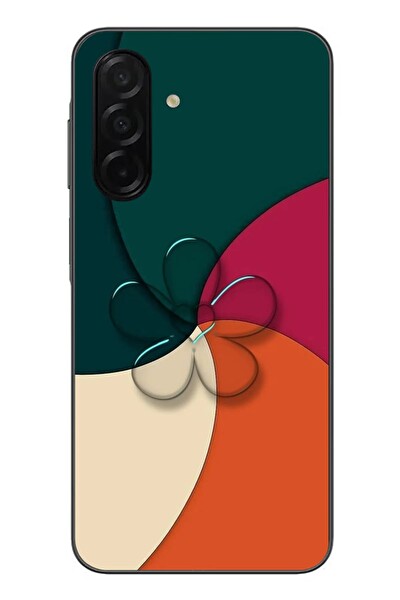 Le Balvo Samsung Galaxy A26 Uyumlu Modern Yonca Renkleri Baskılı Silikon Kılıf