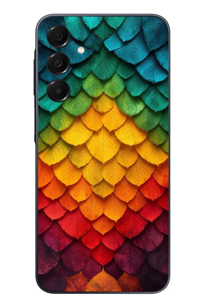 Le Balvo Samsung Galaxy A16 Uyumlu Efsun Renk Demeti Baskılı Silikon Kılıf