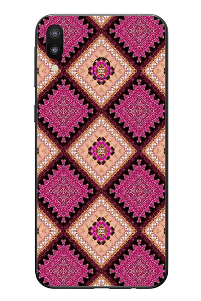 Le Balvo Samsung Galaxy M20 Uyumlu Pembe Yavrusu Motifleri Baskılı Silikon Kılıf