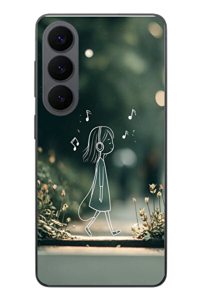 Le Balvo Samsung Galaxy S26 Uyumlu Neon Kız Çocugu Baskılı Silikon Kılıf