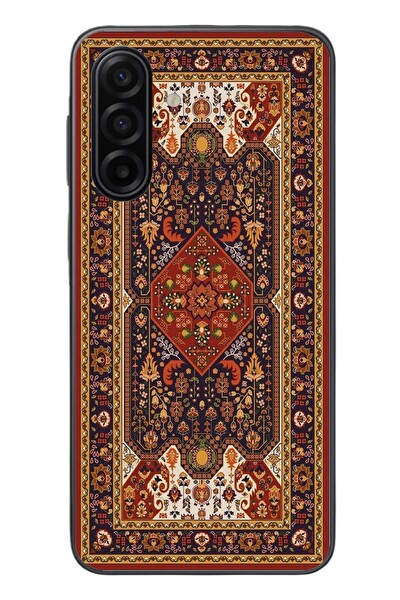 Le Balvo Samsung Galaxy A17 Uyumlu Anadolu Motif Halısı Baskılı Silikon Kılıf