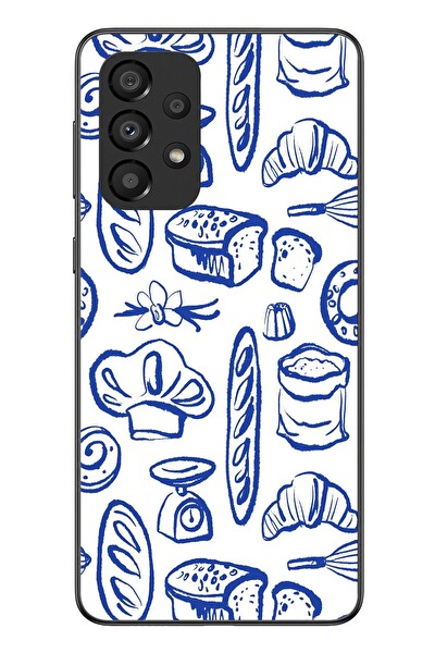 Le Balvo Samsung Galaxy A33 Uyumlu Bakery Ahçı Usta Baskılı Silikon Kılıf