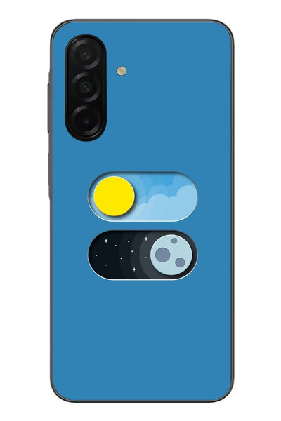 Le Balvo Samsung Galaxy A26 Uyumlu Gece Gündüz Geçiş Baskılı Silikon Kılıf