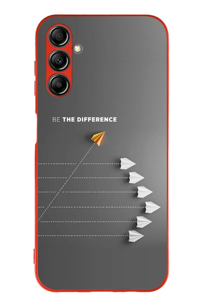Le Balvo Samsung Galaxy A14 Uyumlu Be The Difference Baskılı Silikon Kılıf