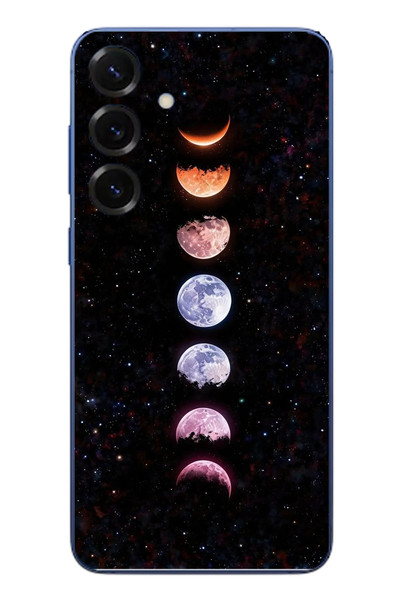 Le Balvo Samsung Galaxy S25 Plus Uyumlu Tüm Gezegenler Baskılı Silikon Kılıf