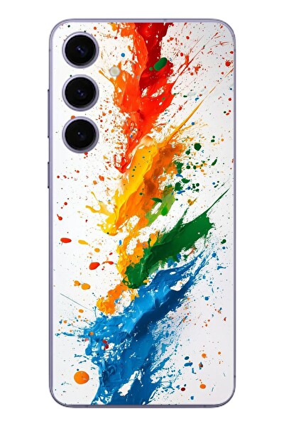 Le Balvo Samsung Galaxy S24 Plus Uyumlu Renk Skalası Baskılı Silikon Kılıf