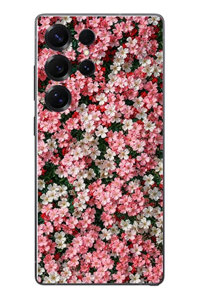 Le Balvo Samsung Galaxy S25 Ultra Uyumlu Ahenkli Papatyalar Baskılı Silikon Kılıf