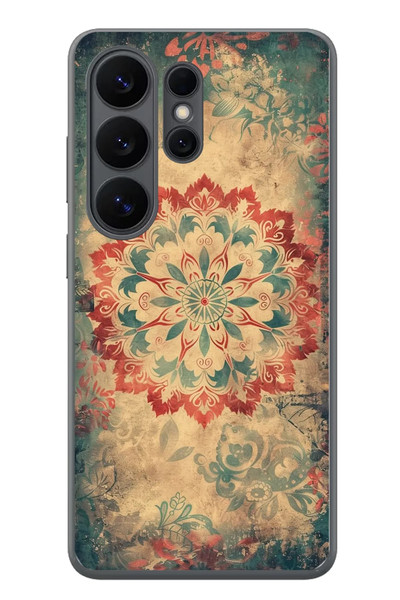 Le Balvo Samsung Galaxy S26 Ultra Uyumlu Ebru Çizgisel Baskılı Silikon Kılıf