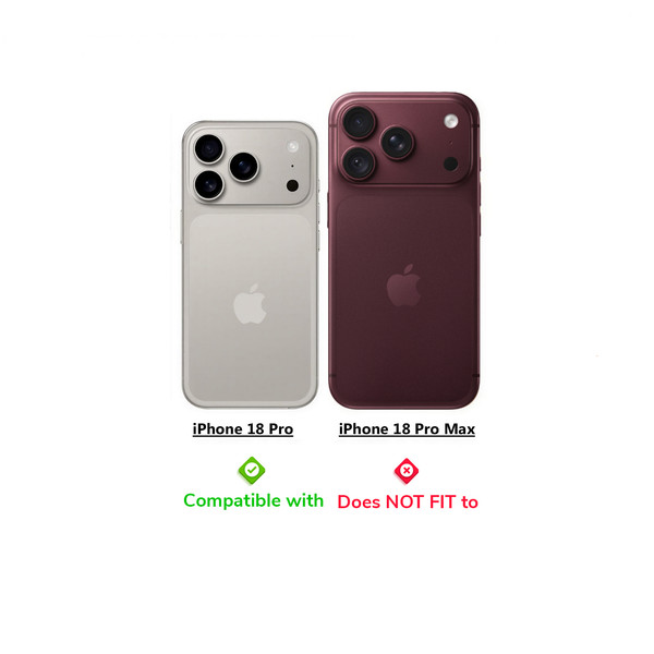 IPG iPhone 18 Pro için IPG ProLENS Tam Kamera Şeffaf Lens Koruma Çerçeveli Tek Gövde Kamera Lens Koruması