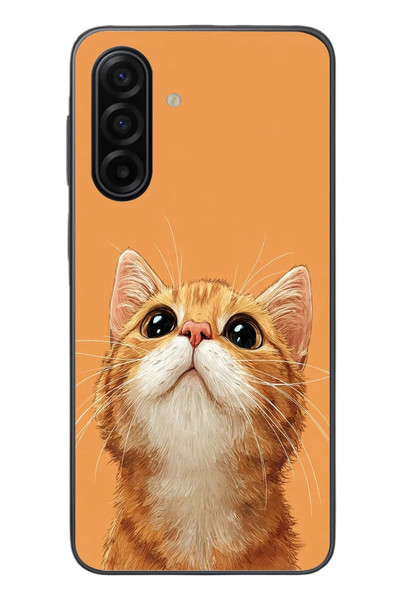 Le Balvo Samsung Galaxy A17 Uyumlu Masum Kedi Baskılı Silikon Kılıf