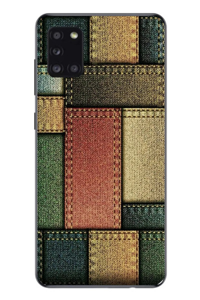 Le Balvo Samsung Galaxy A31 Uyumlu Kot Cepleri Baskılı Silikon Kılıf