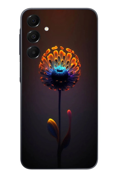 Le Balvo Samsung Galaxy A16 Uyumlu Büyülü Çiçek Baskılı Silikon Kılıf