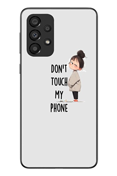 Le Balvo Samsung Galaxy A33 Uyumlu Telefonuma Dokunma Baskılı Silikon Kılıf