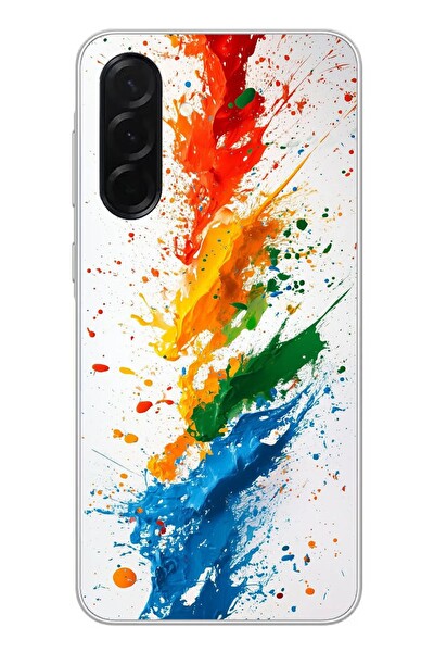 Le Balvo Samsung Galaxy A36 Uyumlu Renk Skalası Baskılı Silikon Kılıf